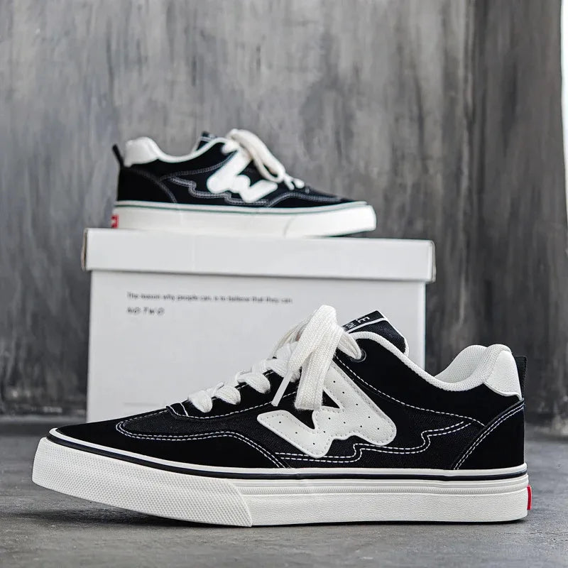 2025 New Skate Shoes – High-Quality Cold Sticky Rubber Sole, All-Match Casual White Shoes for Couples