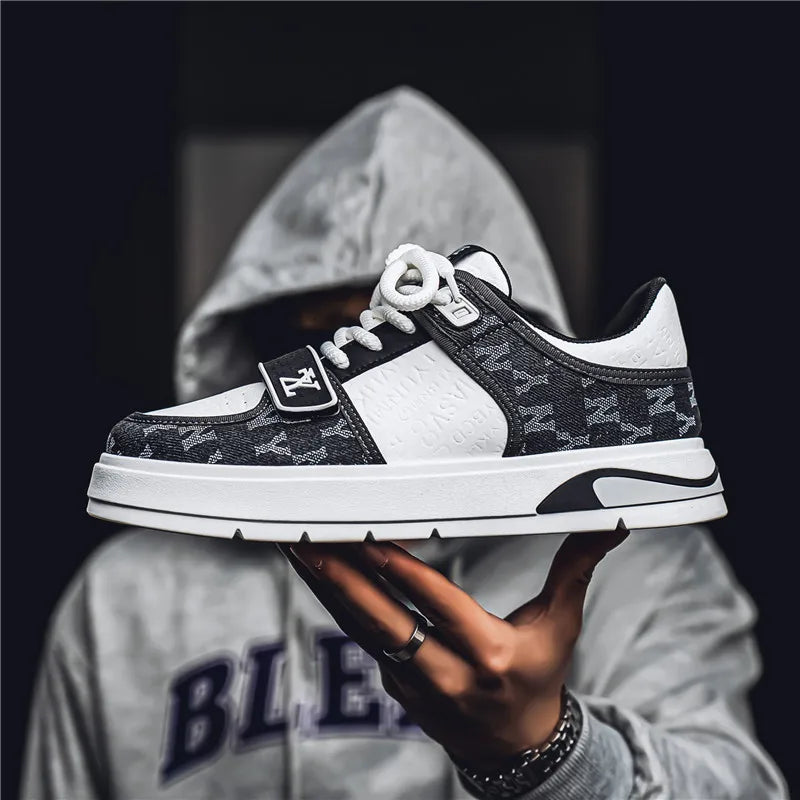 Men’s Casual Autumn Shoes – Soft Soled Sports Shoes, Breathable Non-Slip Fashion Board Shoes