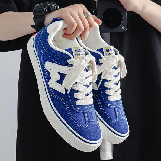 2025 New Skate Shoes – High-Quality Cold Sticky Rubber Sole, All-Match Casual White Shoes for Couples